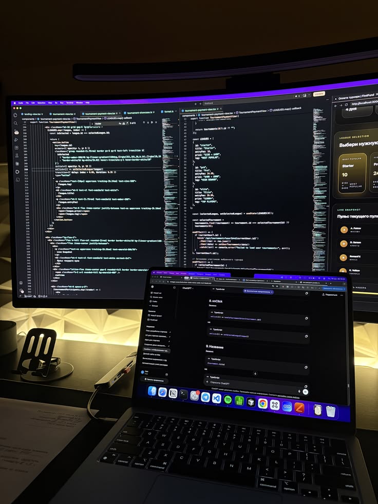 Modern software development workspace